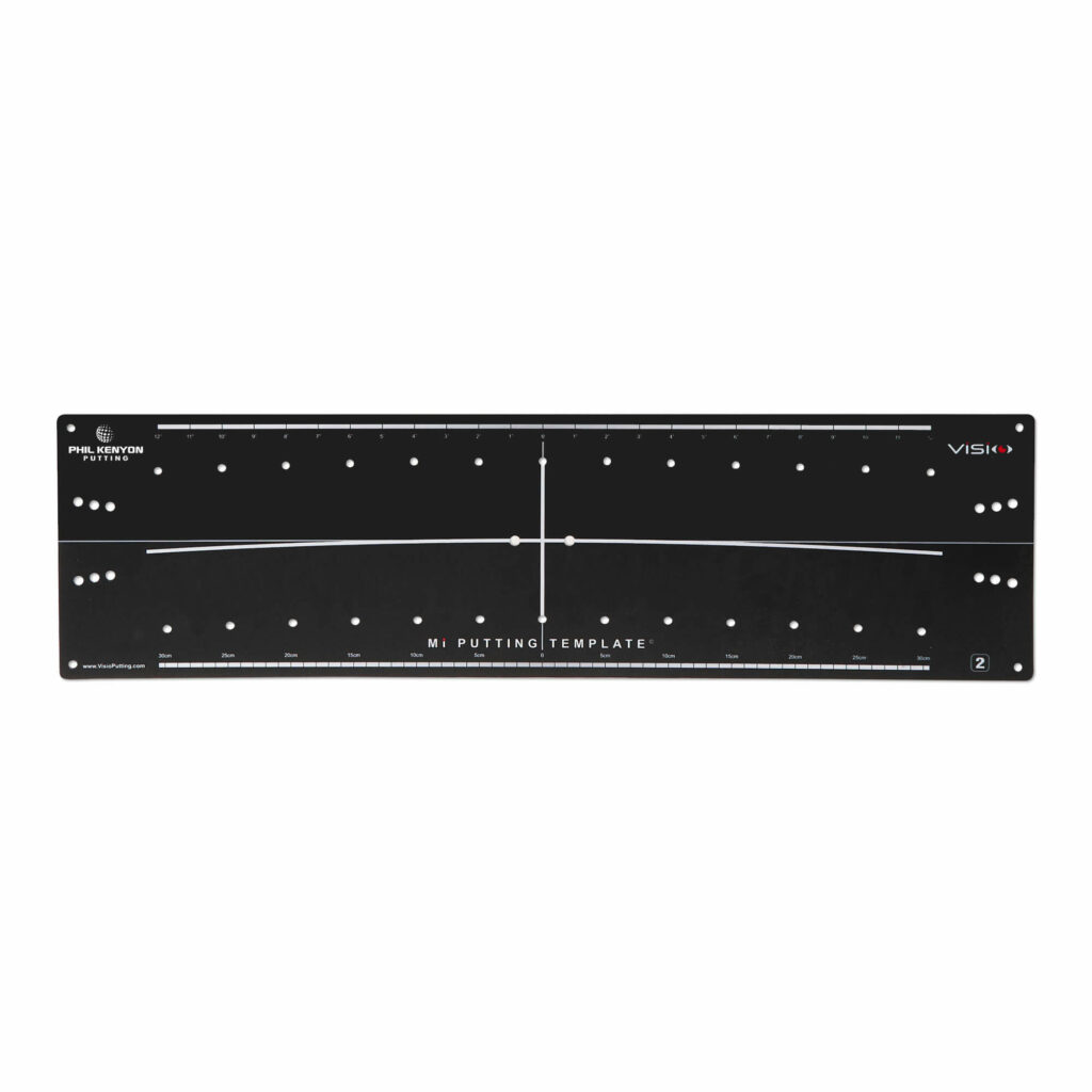 Mi Putting Template Black Visio Golf