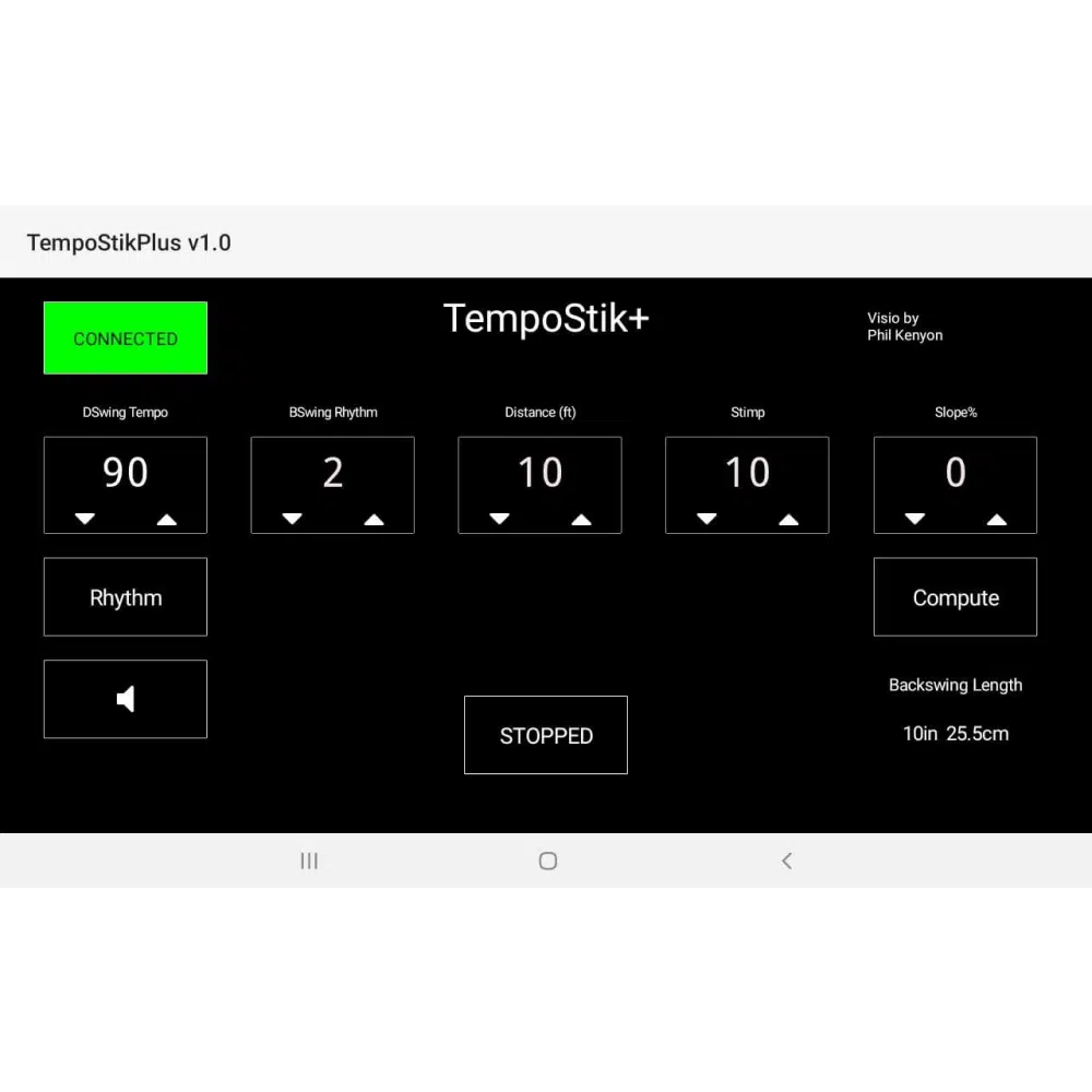 Visio-Golf-TempoStik-Plus-App-Screenshot-2-2