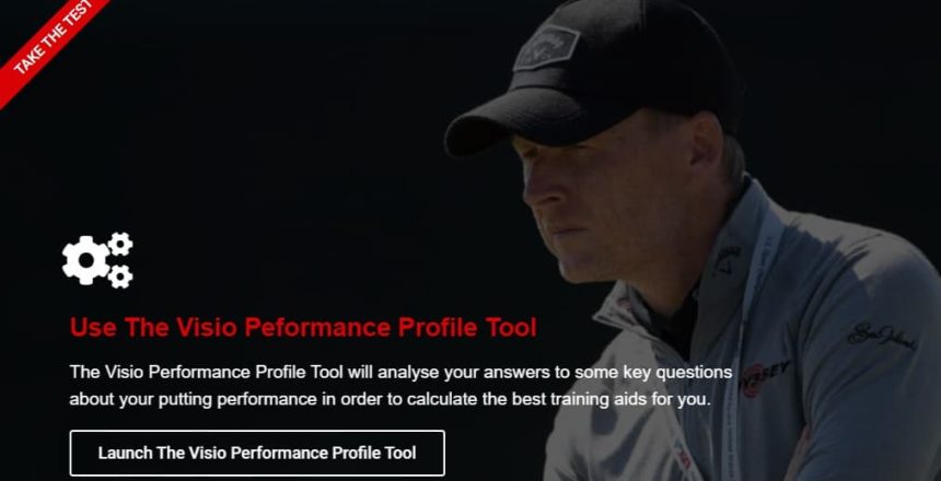 Receive personalised product recommendations based on your putting tendencies